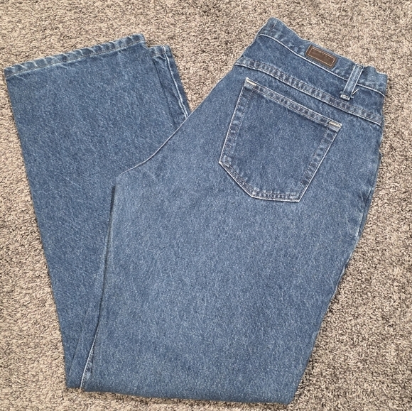 Riders by Lee Denim - Vintage 80s 90s Riders Jeans Relaxed Highrise Straight Leg Size 12M